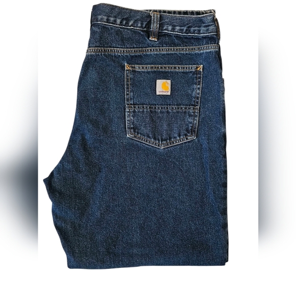 Carhartt Blue Relaxed Jeans - Sz 44 X 32 - Picture 4 of 6